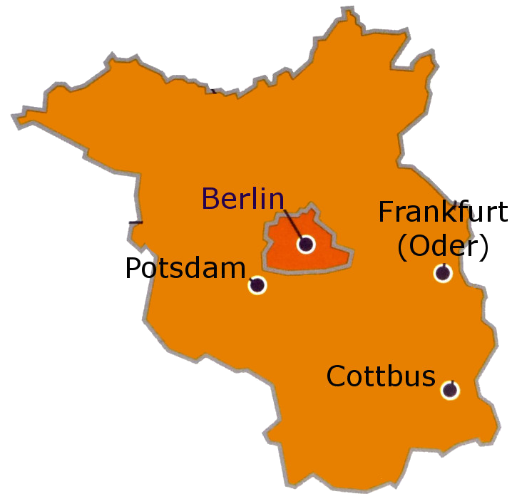 KArte der Standorte